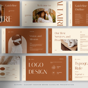 Brand Guidelines PowerPoint Templates 253032