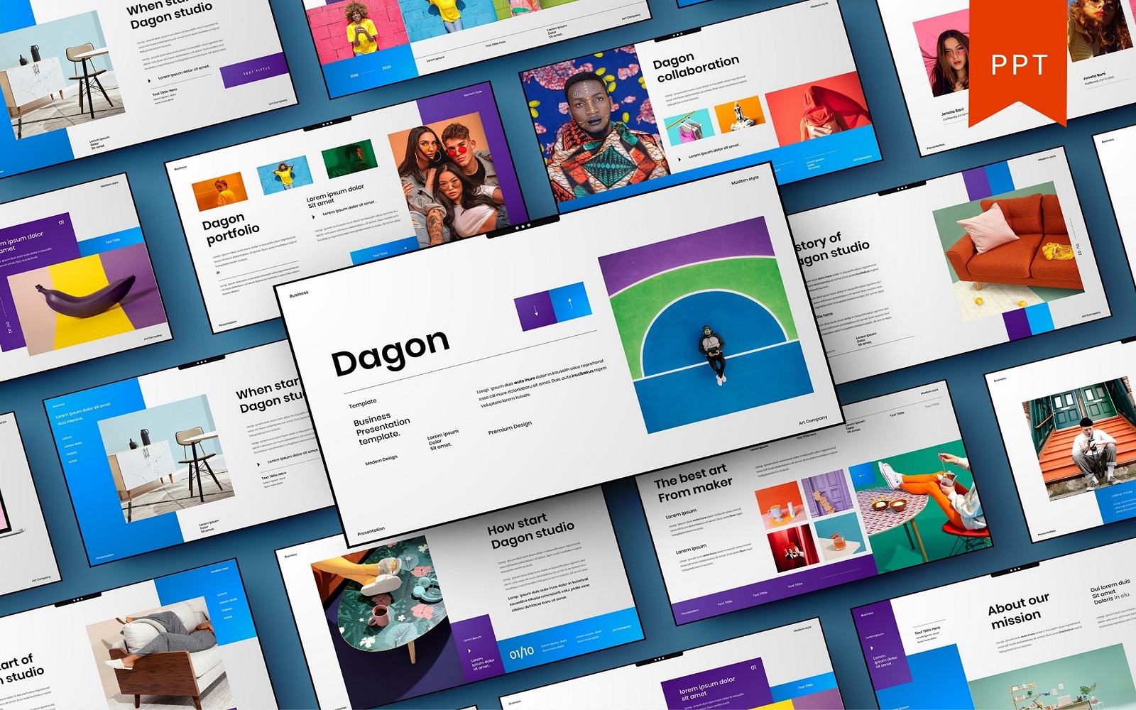 Dagon – Business PowerPoint Template