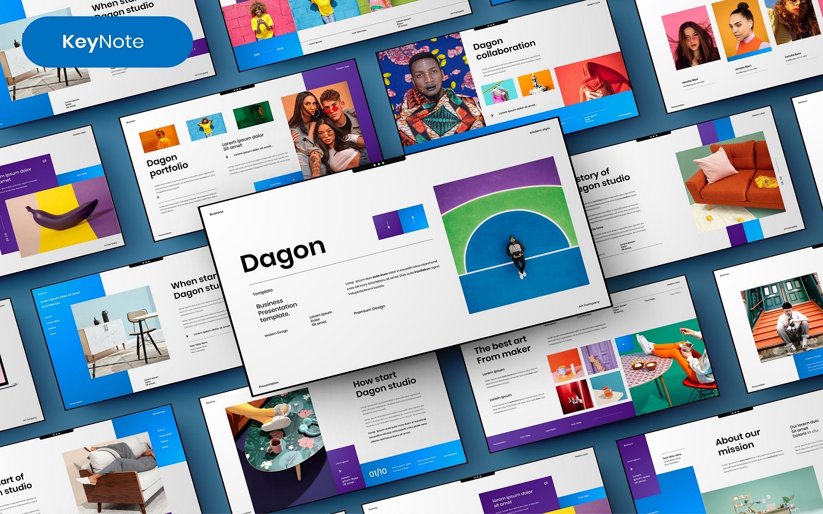 Dagon – Business Keynote Template