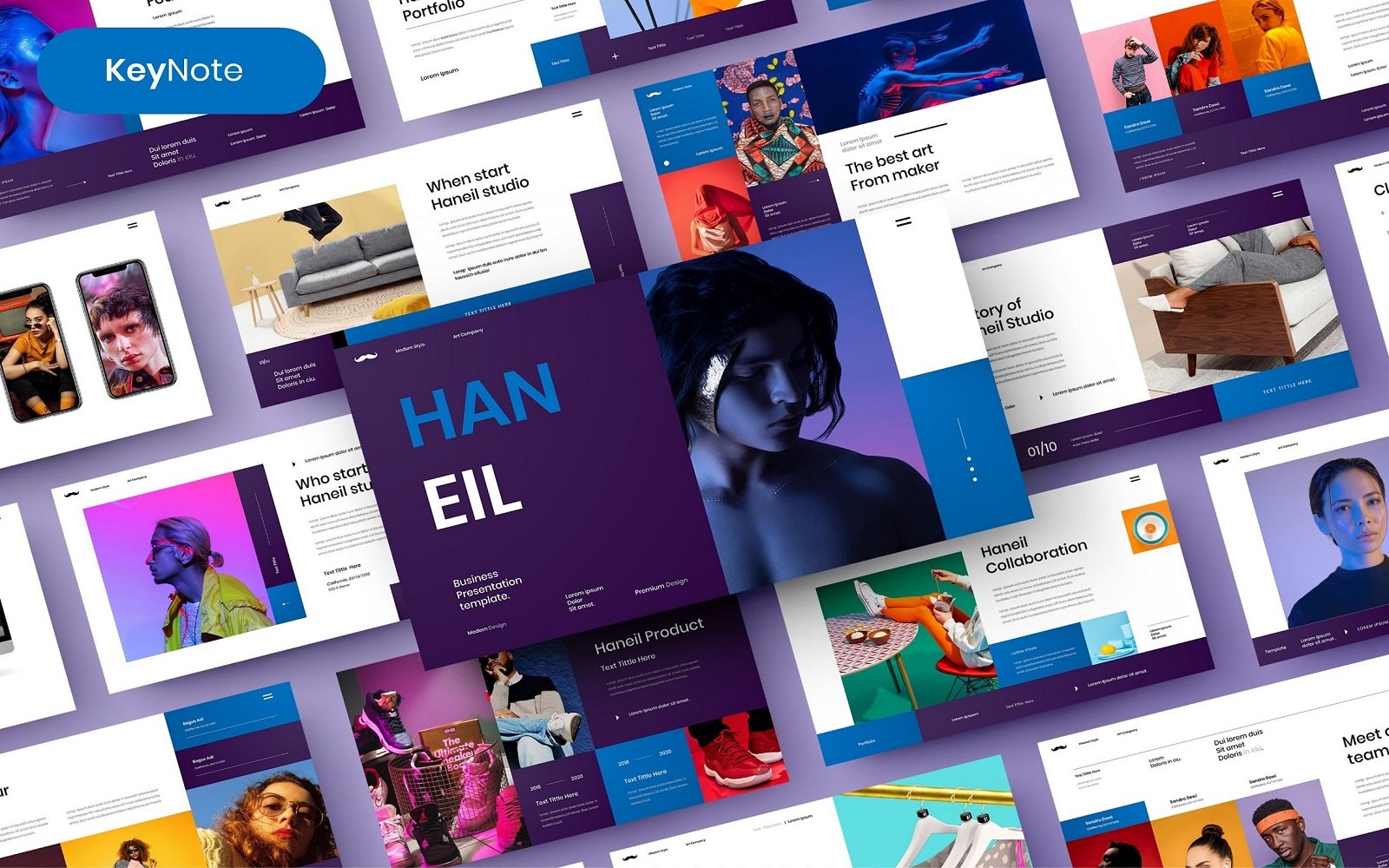 Haneil – Business Keynote Template