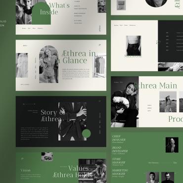 Fashion Portfolio PowerPoint Templates 253156