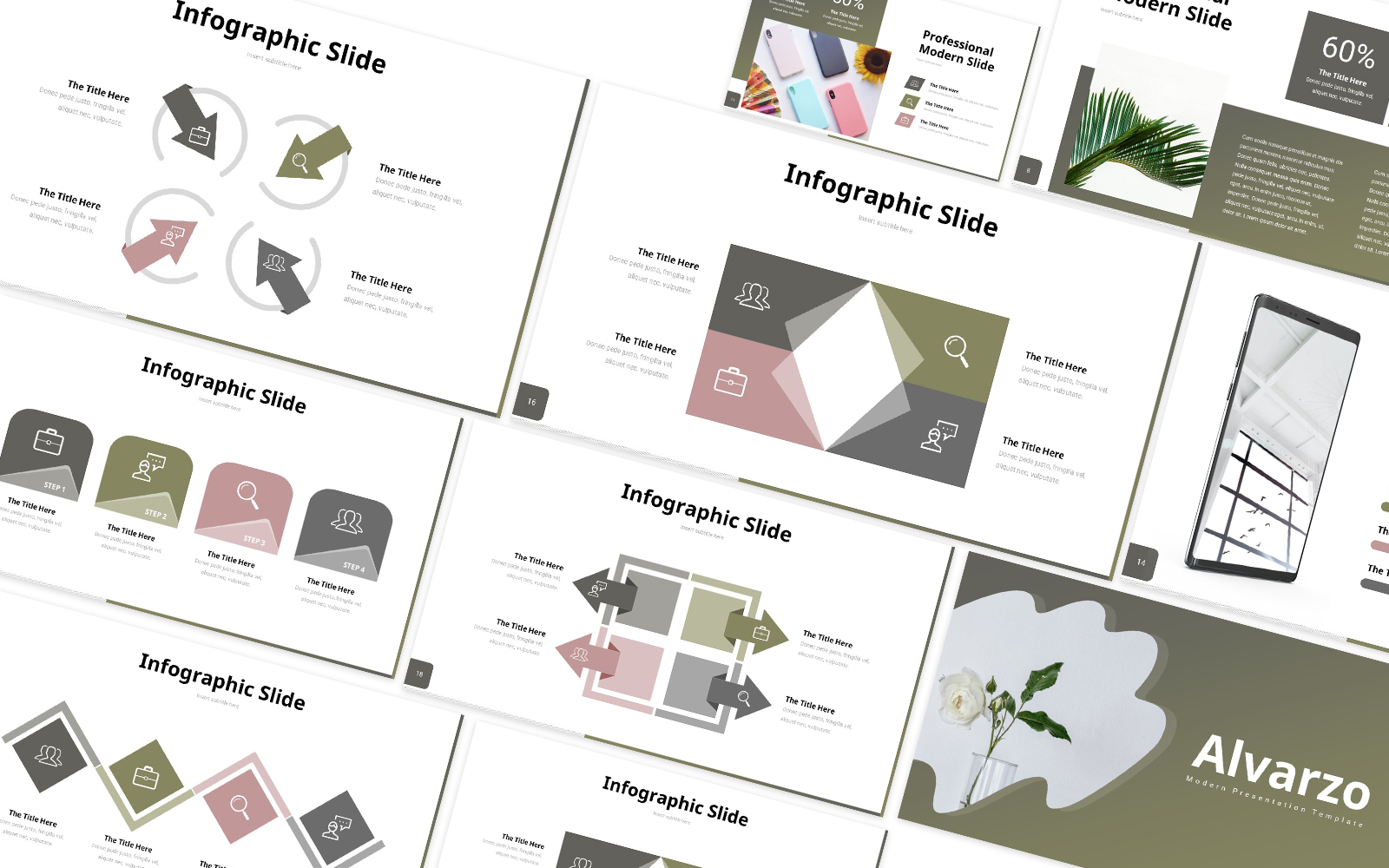 Alvarzo Modern Powerpoint Template