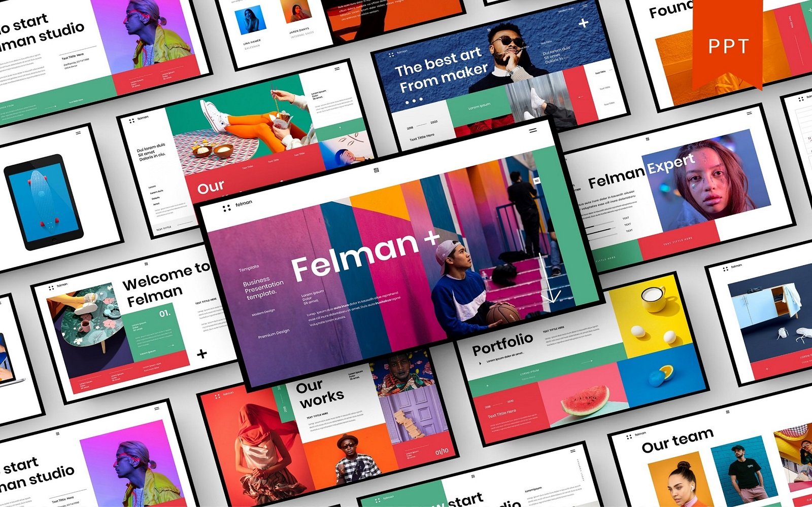 Felman – Business PowerPoint Template