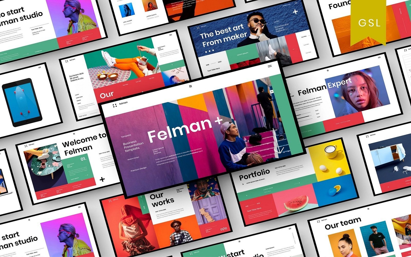 Felman - Business Google Slide Template