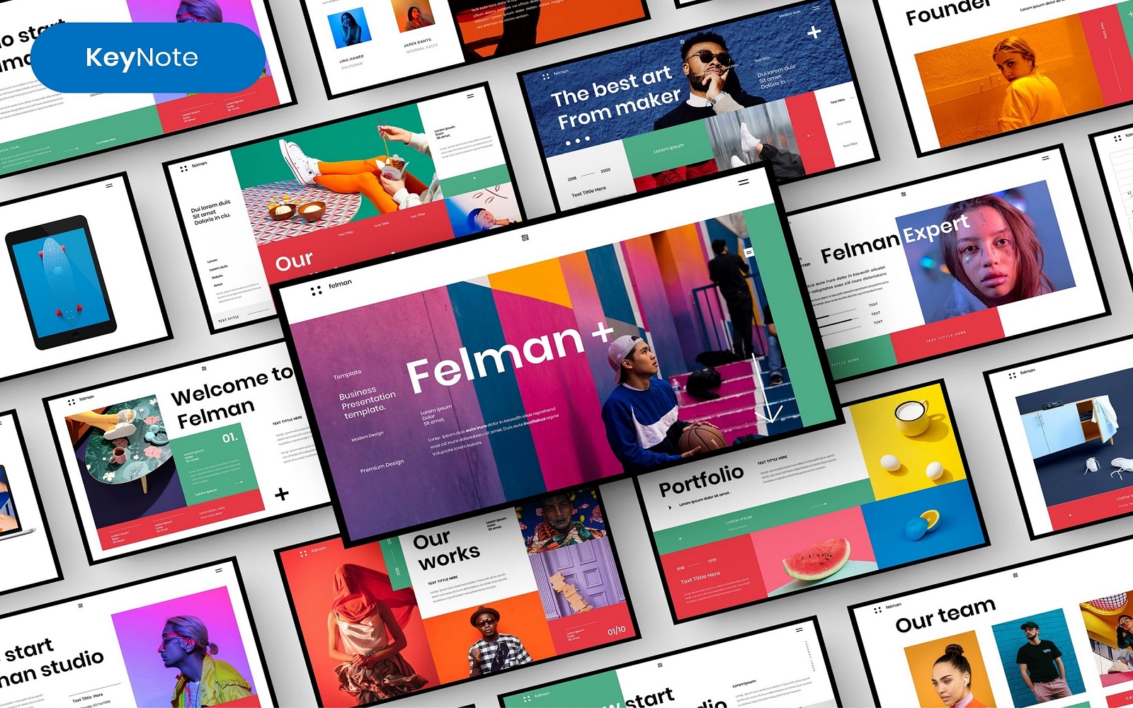 Felman – Business Keynote Template