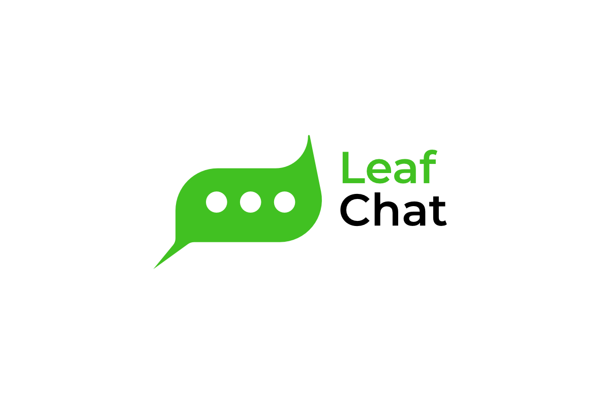 Leaf Chat Simple App Logo