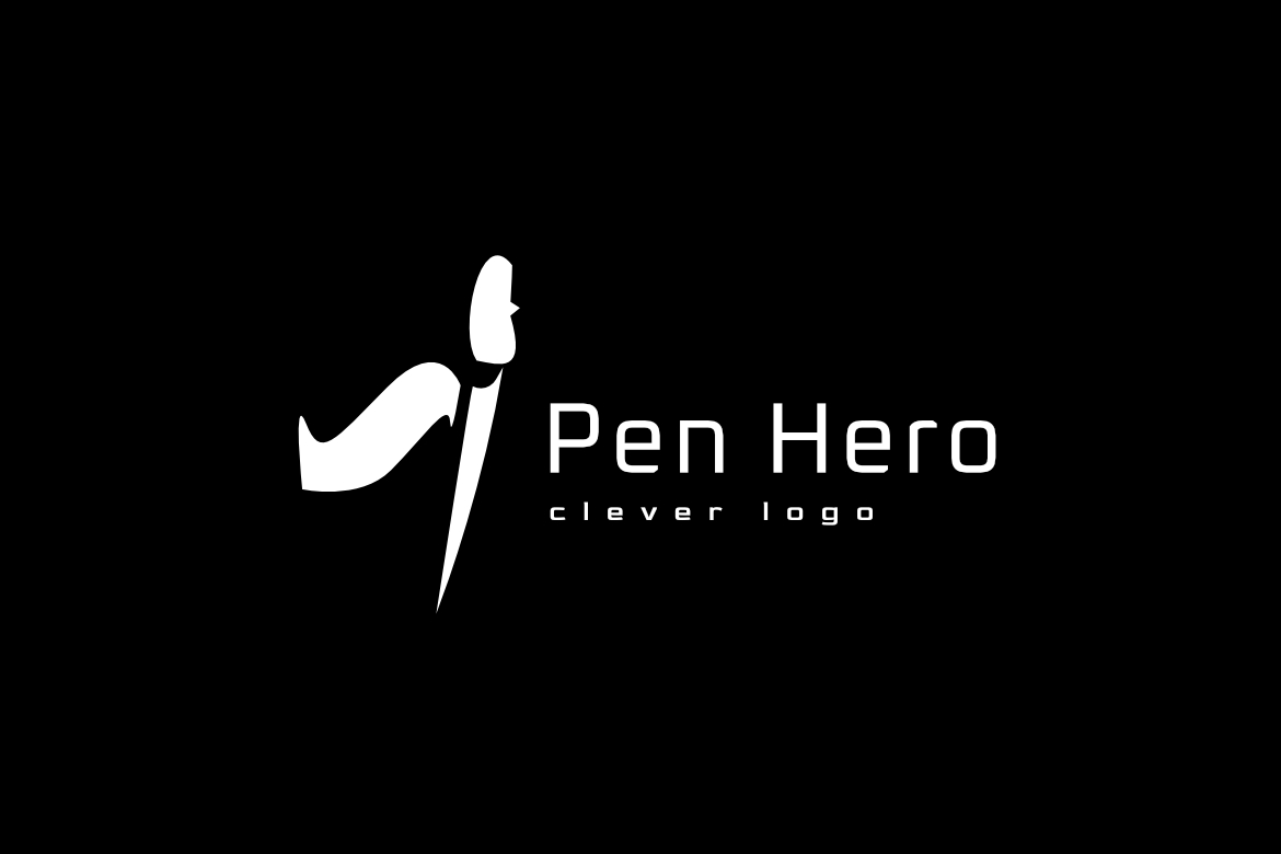 Pen Hero Super Team Flat Logo