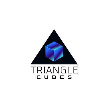 Triangle Techno Logo Templates 253629