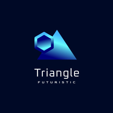 Tech Triangle Logo Templates 253633