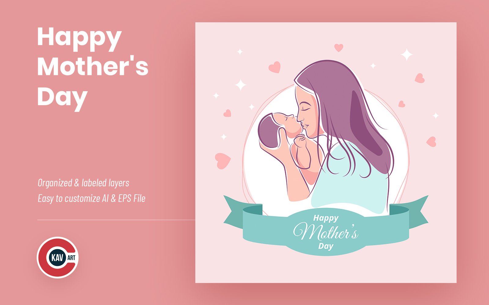 Happy Mother's Day Social Media Banner