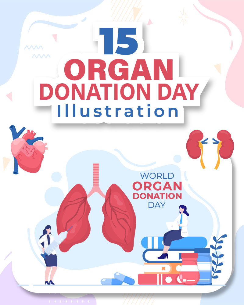 15 World Organ Donation Day Illustration