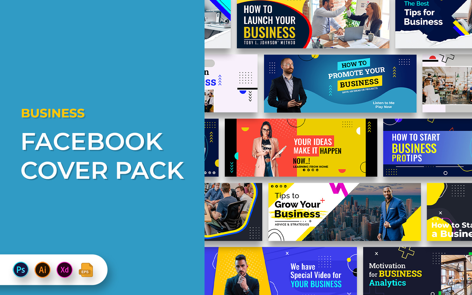 Business Facebook Cover Banners Template
