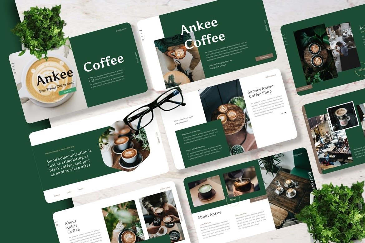 Ankee - Coffee Shop Googleslide