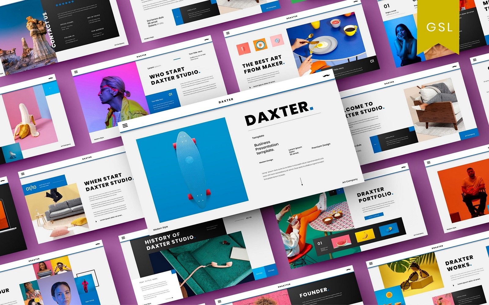 Draxter - Business Google Slide Template