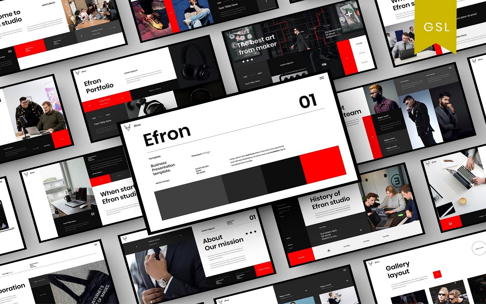 Efron - Business Google Slide Template