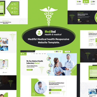 Health Healthcare Responsive Website Templates 253772