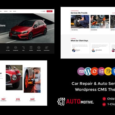 Automobile Automotive WordPress Themes 253782
