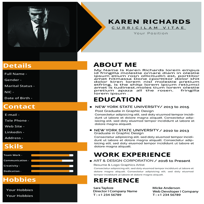 KAREN RICHARDS - CV Resume Template