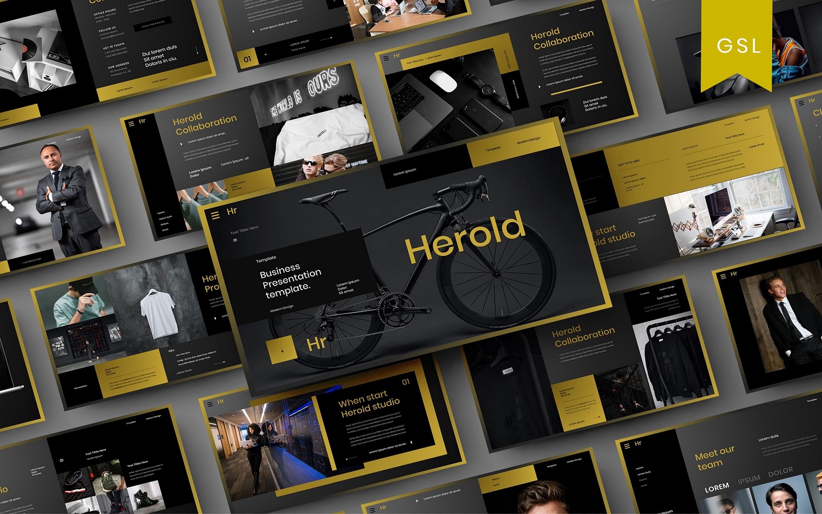 Herold - Business Google Slide Template