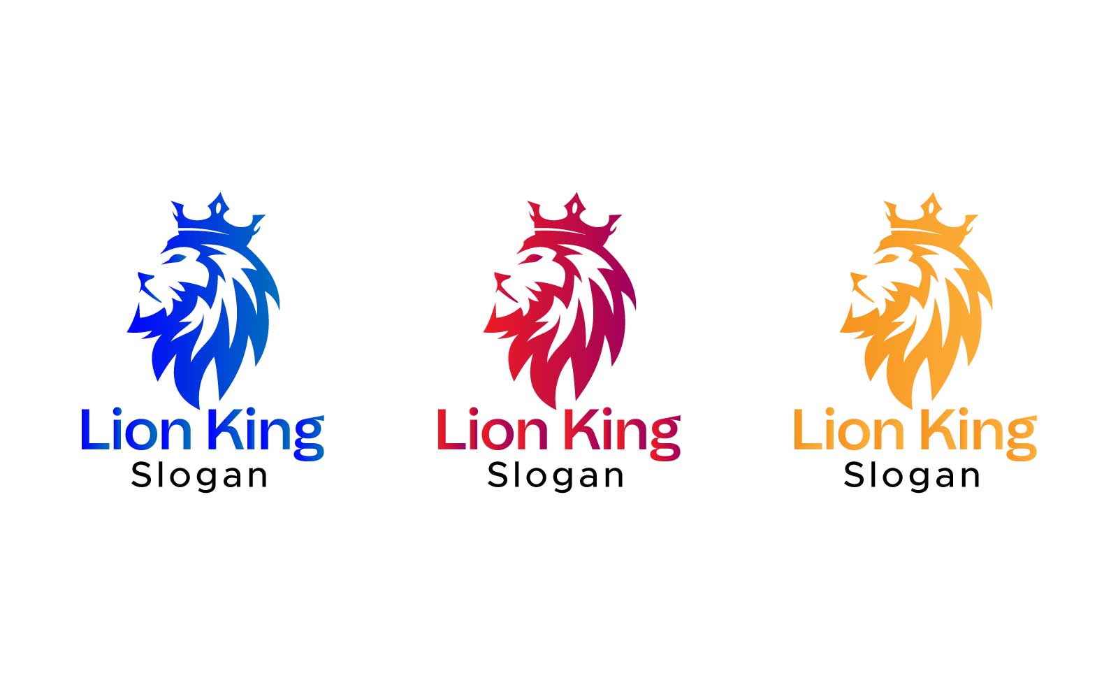 Lion Creative Logo template