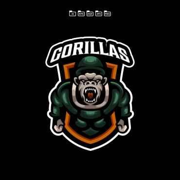 Logo Gorilla Logo Templates 254246