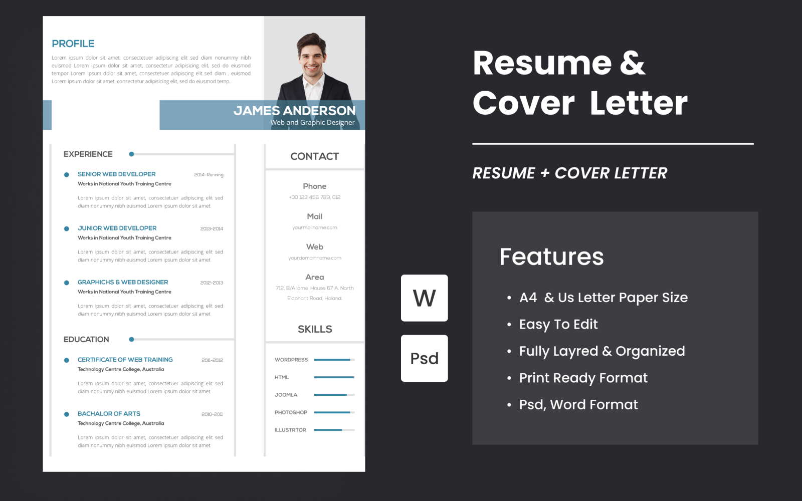 Professional CV and Resume Design