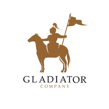 Gladiator Vector Logo Templates 254524