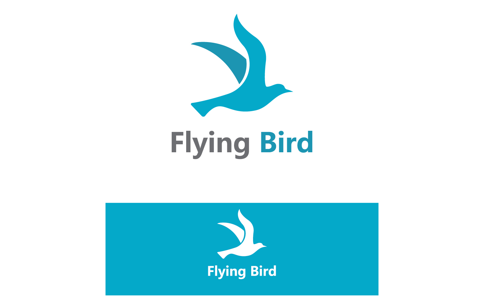 Bird Flying Logo And Symbol Element V2