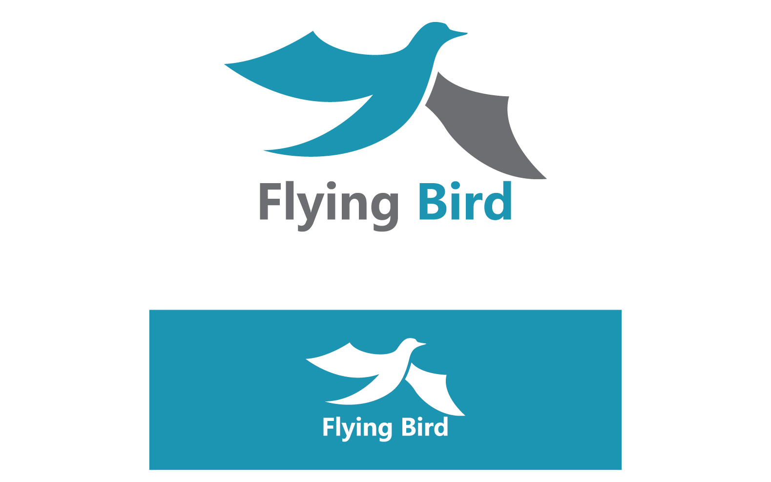 Bird Flying Logo And Symbol Element V4