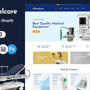 Clean Clinic Shopify Themes 254632