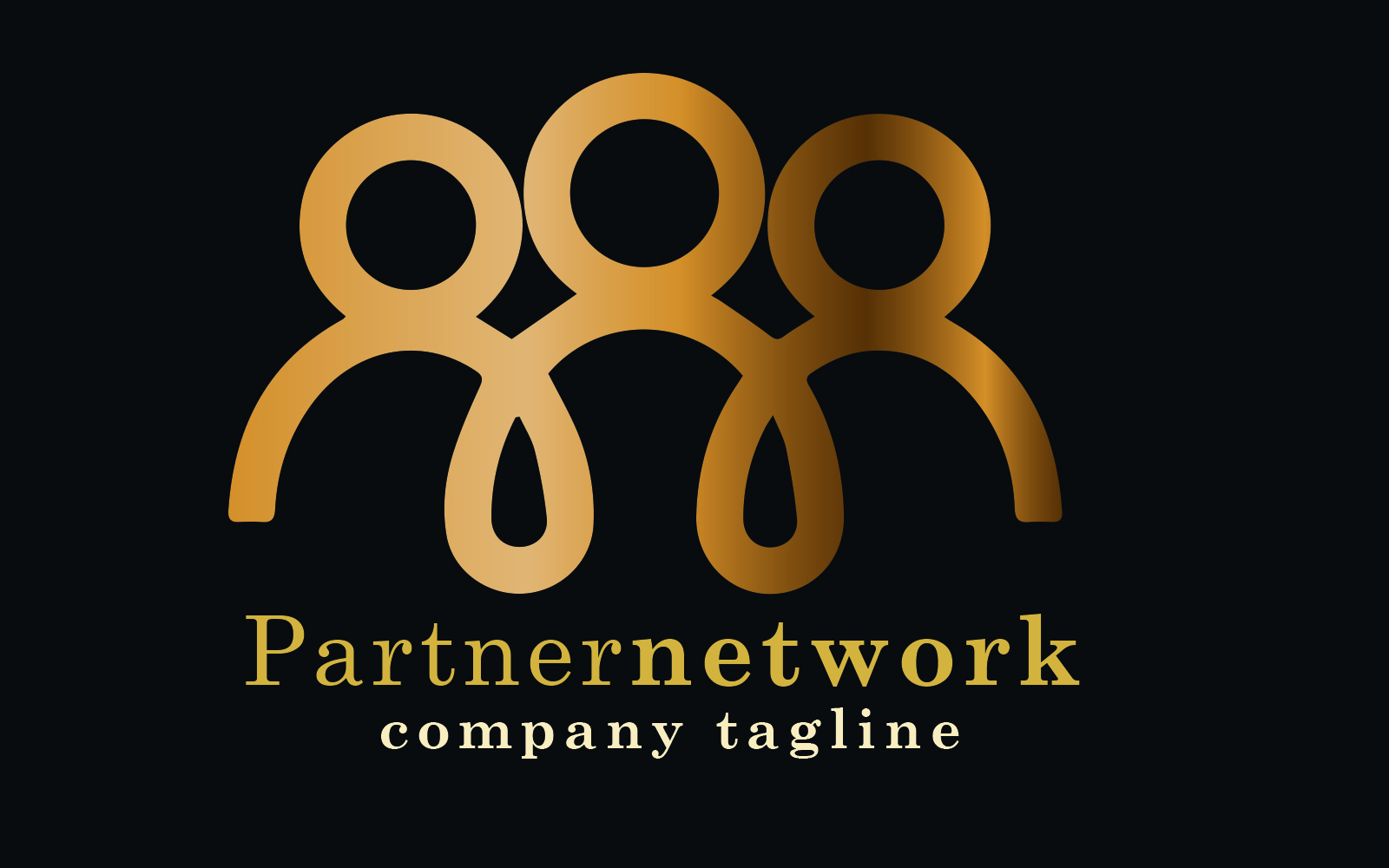 Partner unity Network Logo Design