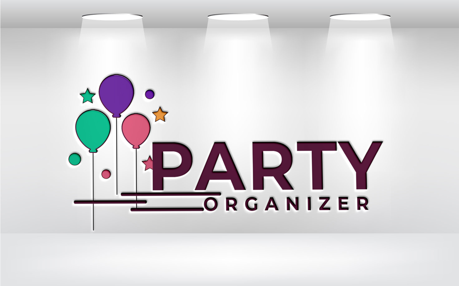 Party Logo Design Template