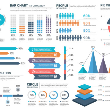 Chart Circle Infographic Elements 254718