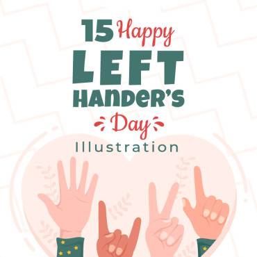 Handed Day Illustrations Templates 254931