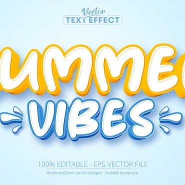 Effect Font Illustrations Templates 255045