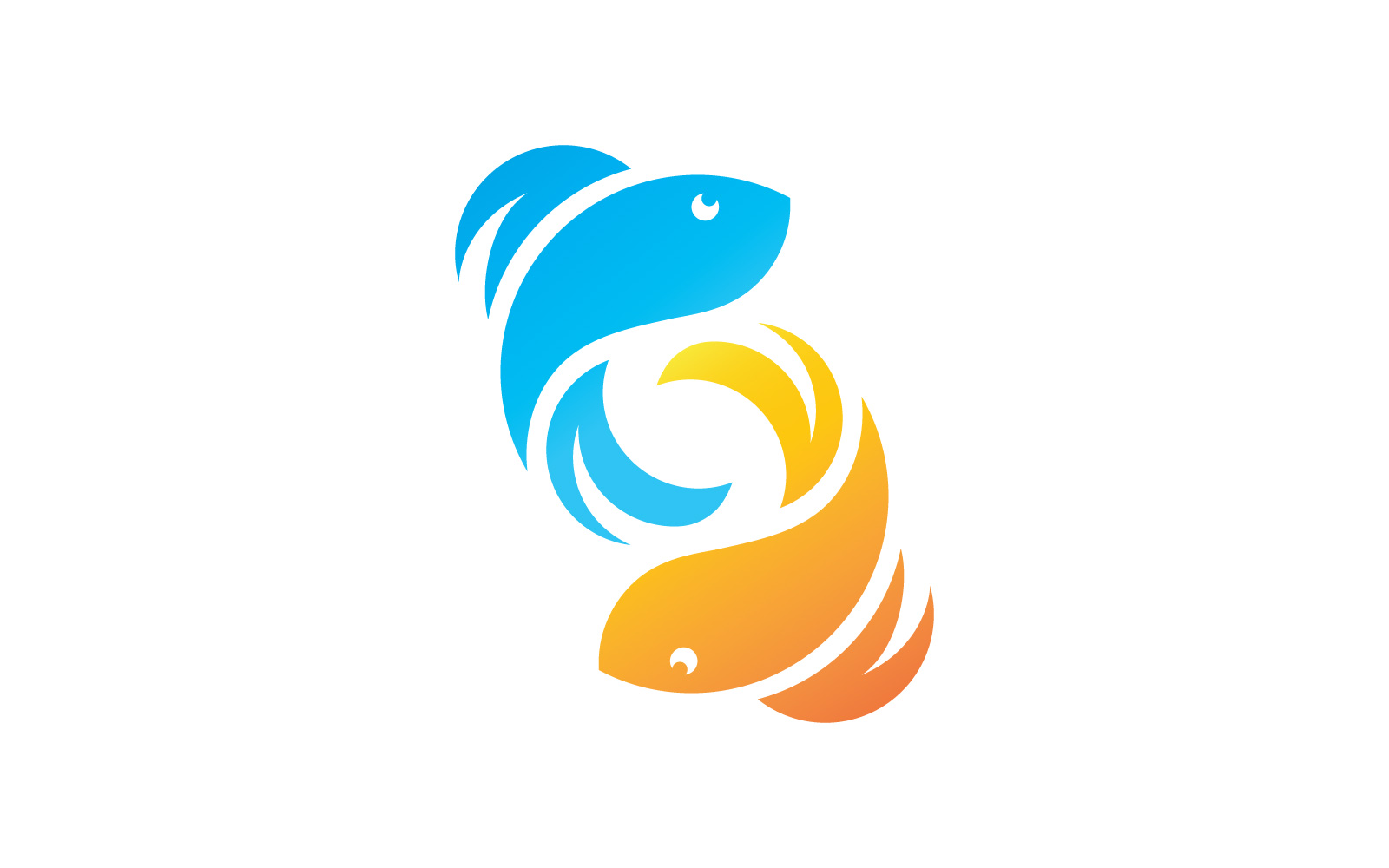 Fish Logo Icon Design Vector V1