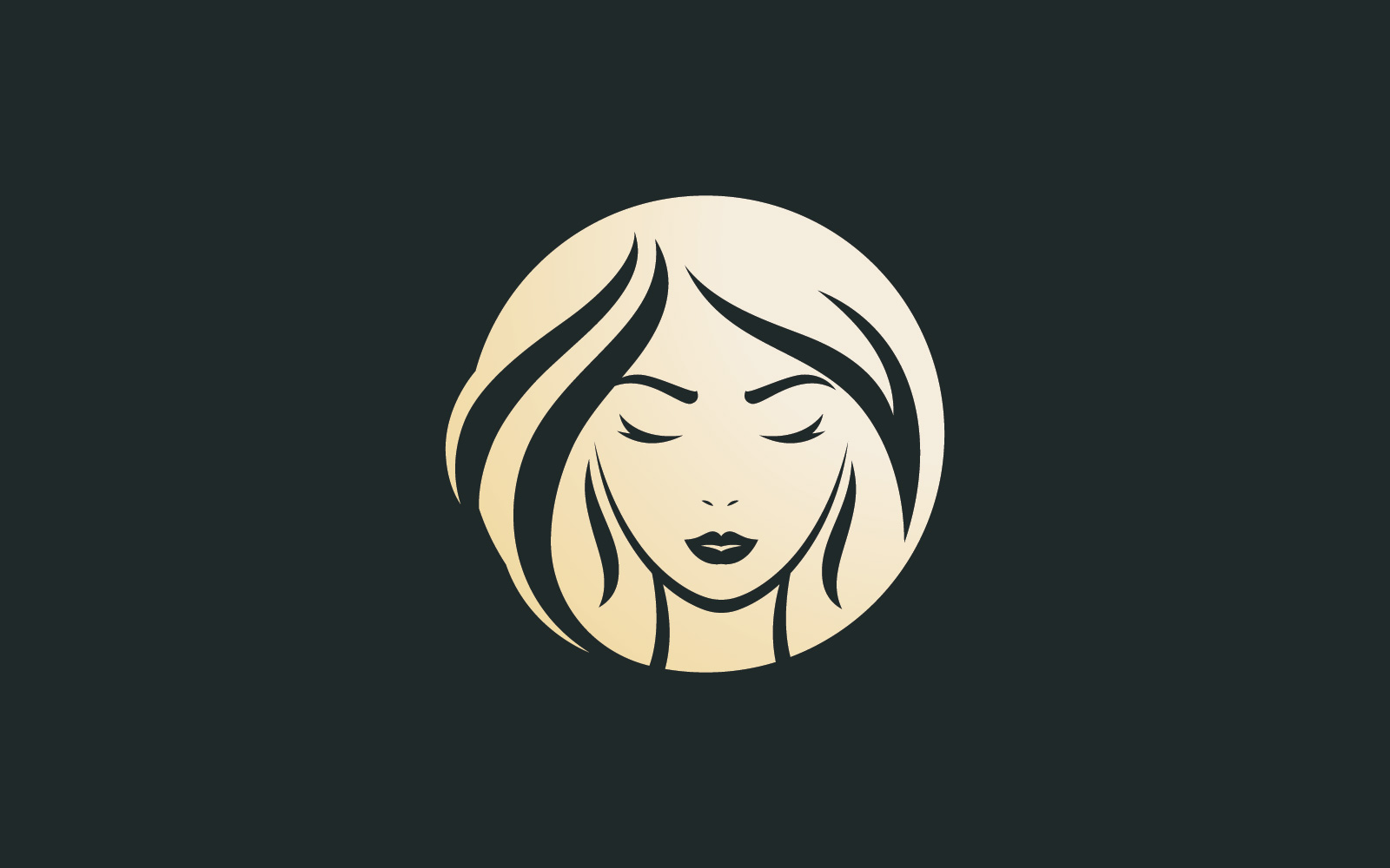 Beauty Woman  Logo Icon Design Vector V3