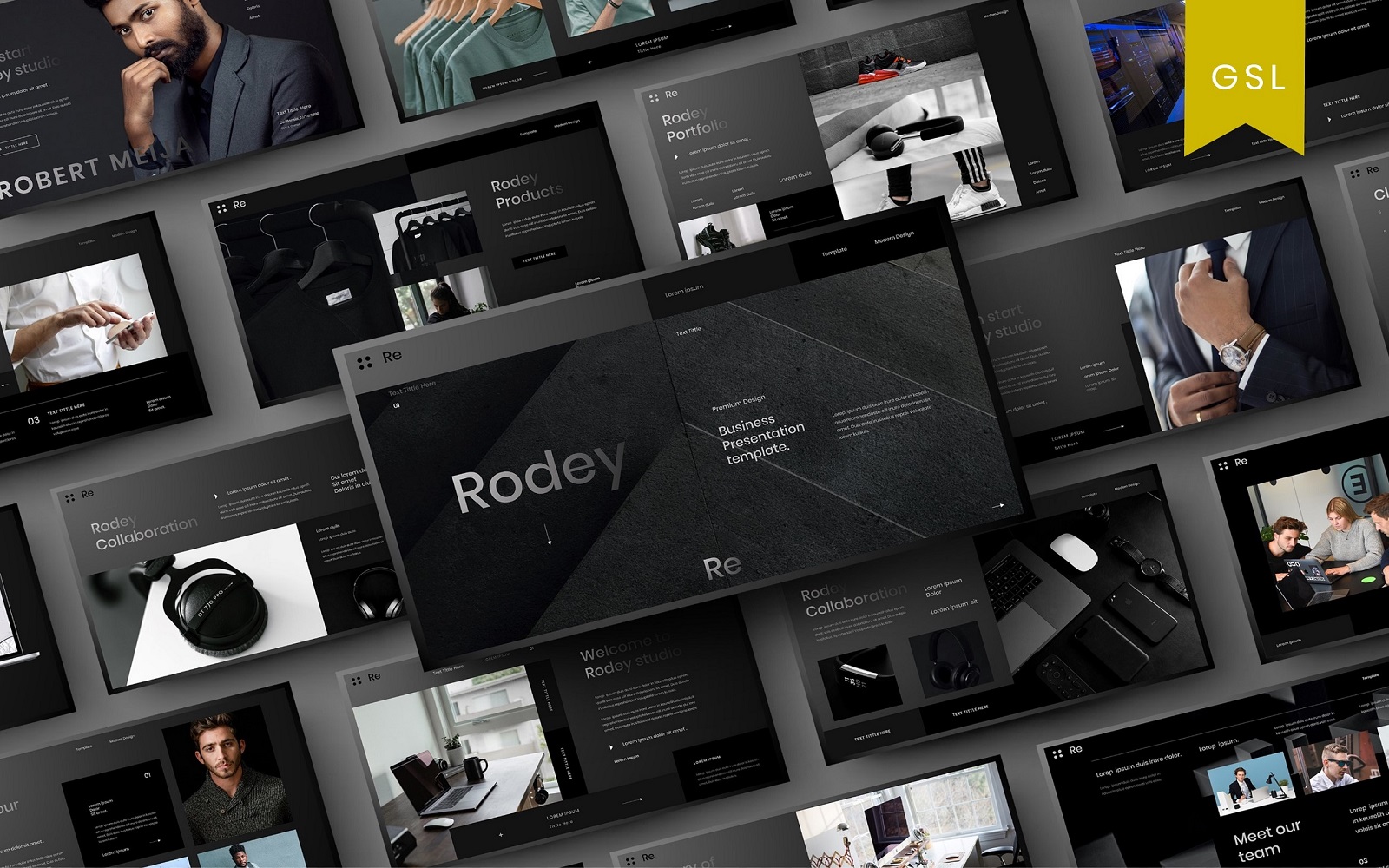 Rodey - Business Google Slide Template