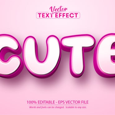 Effect Text Illustrations Templates 255289