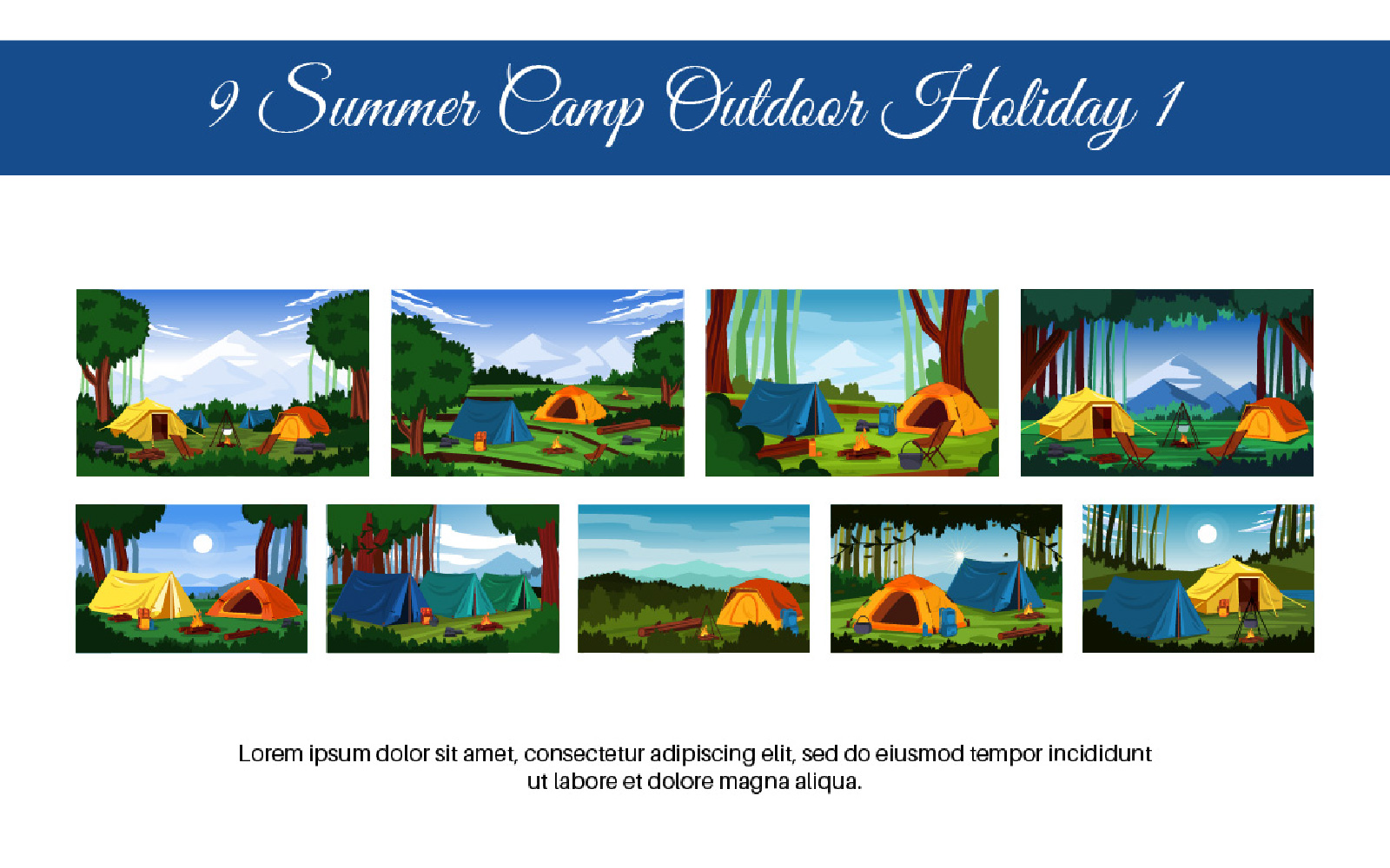 9 Summer Camp Outdoor Holiday 1