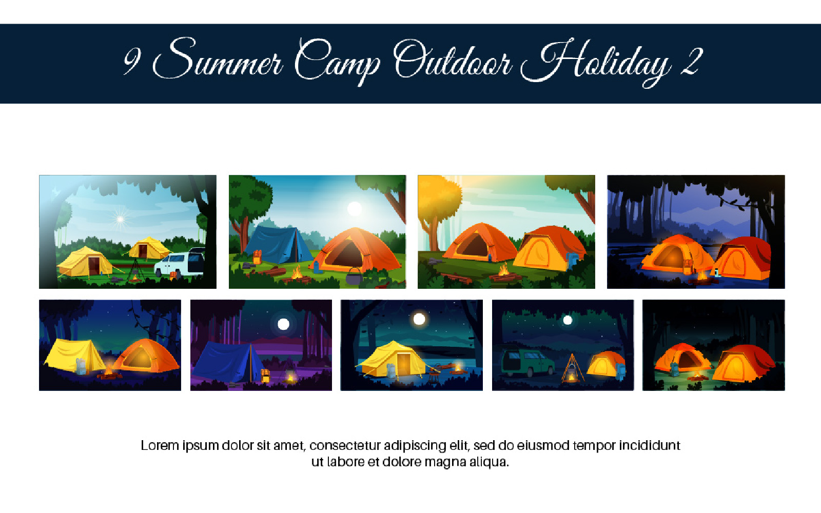 9 Summer Camp Outdoor Holiday 2