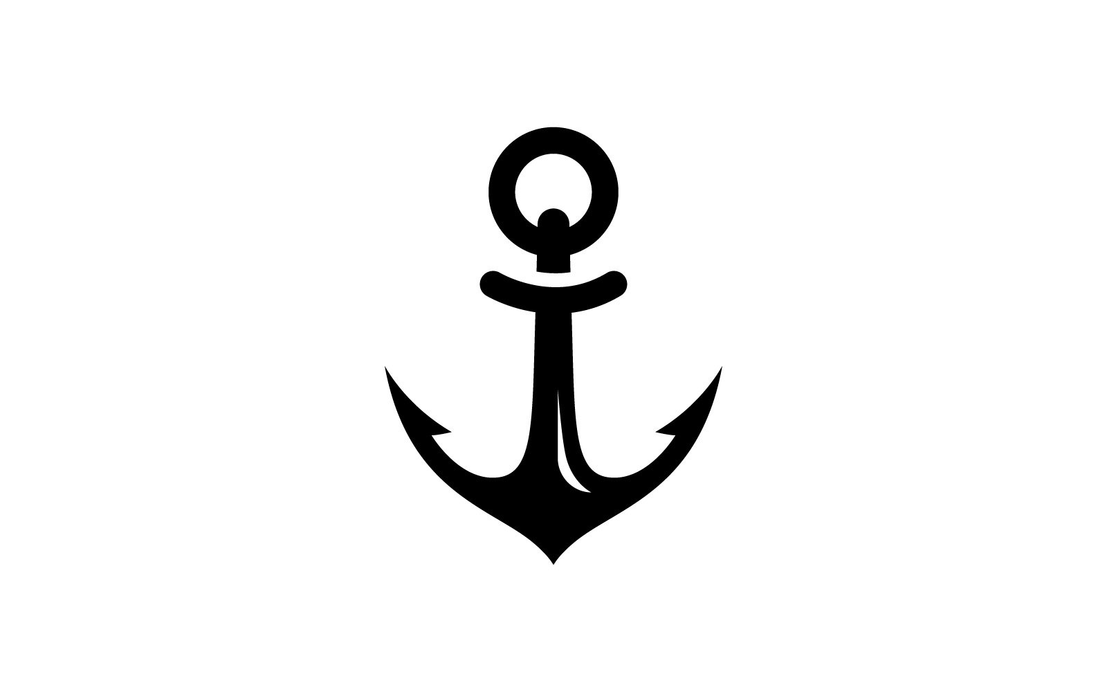 Anchor Logo Vector Symbol V1