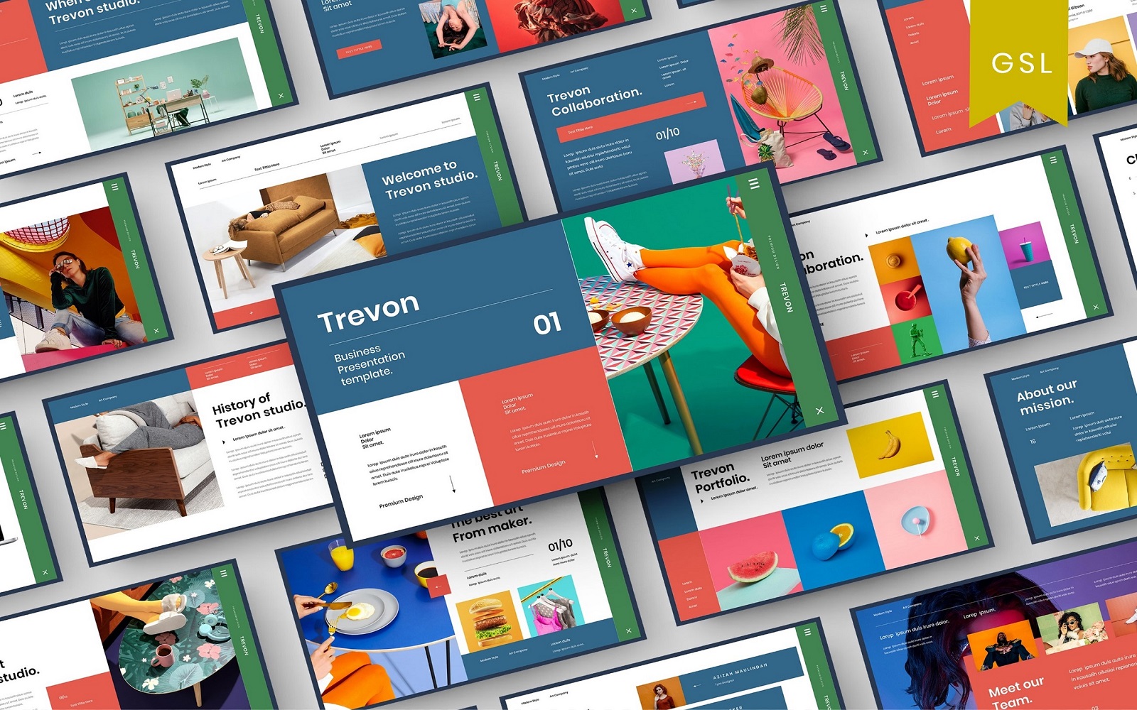 Trevon - Business Google Slide Template