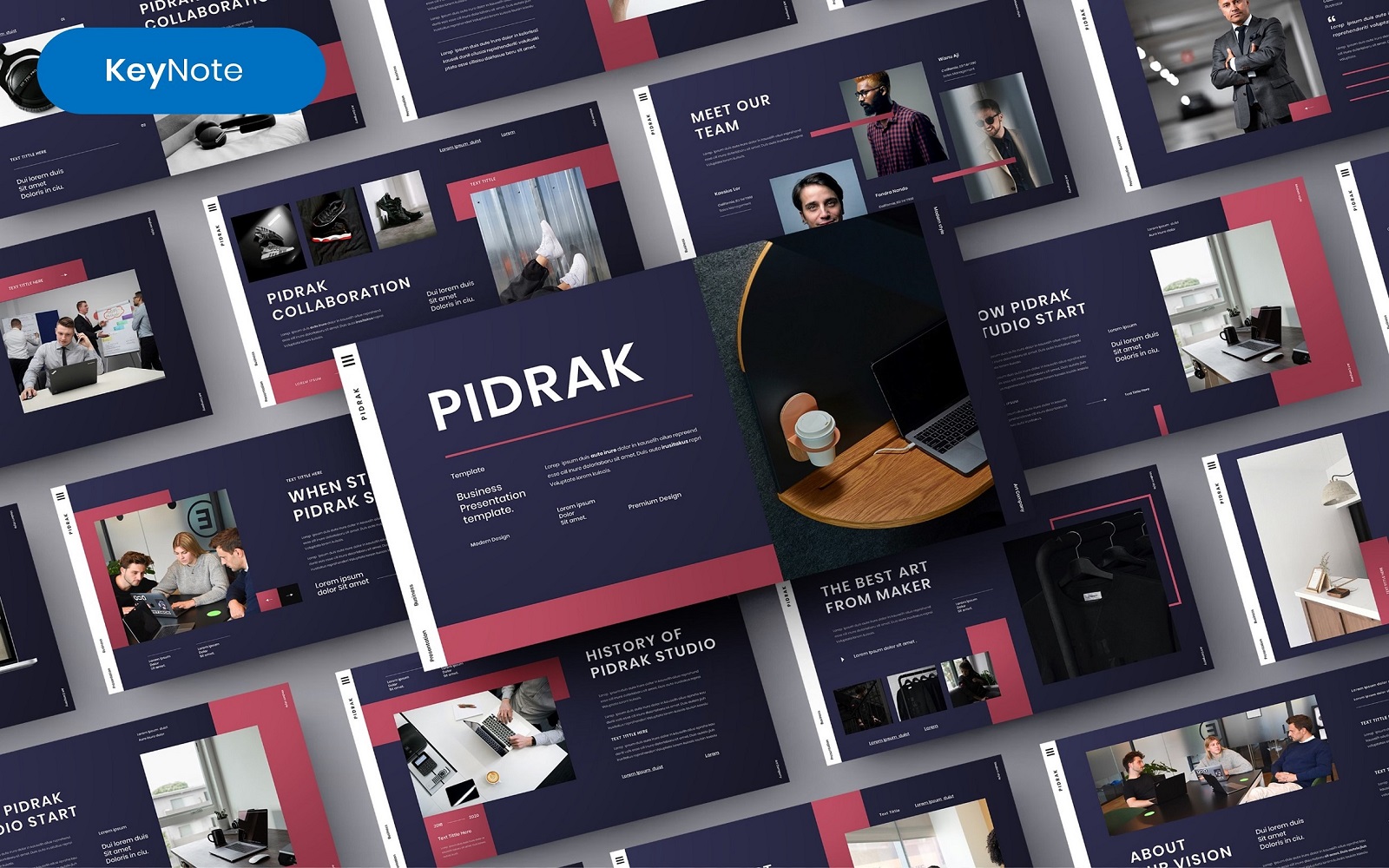 Pidrak – Business Keynote Template