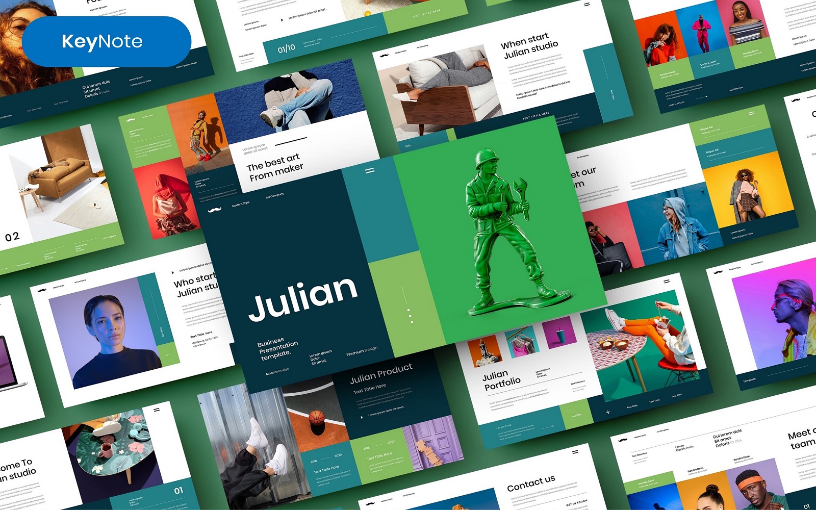 Julian – Business Keynote Template