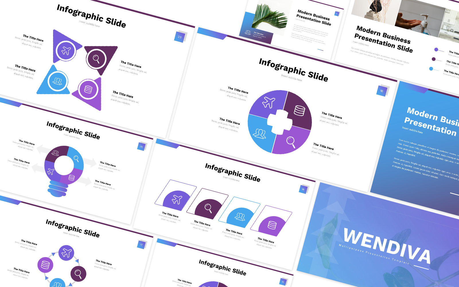 Wendiva Multipurpose Google Slides Template