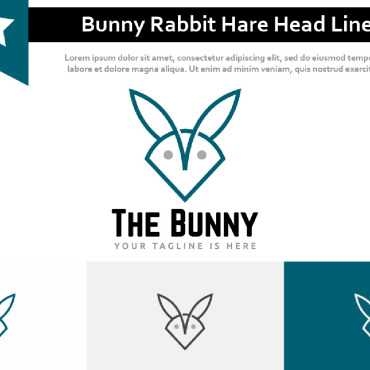 Rabbit Hare Logo Templates 255474