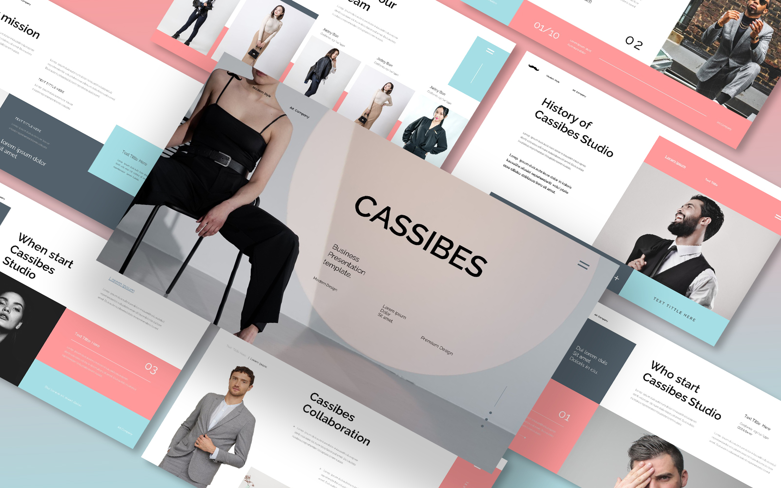 Cassibes Business Keynote Template