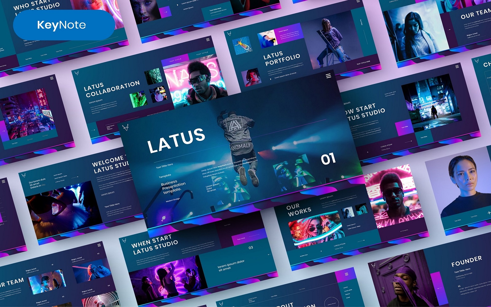 Latus – Business Keynote Template