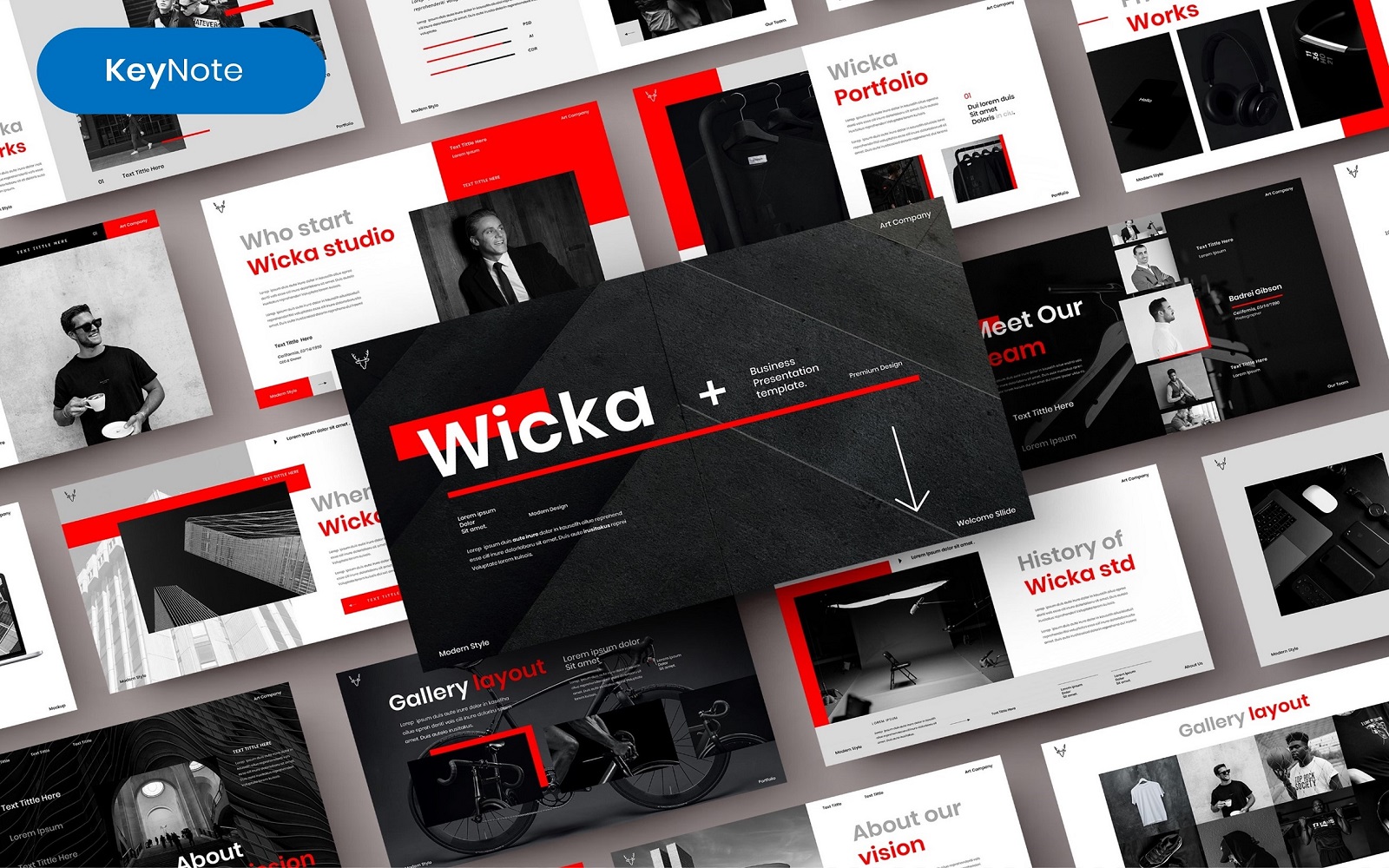 Wicka – Business Keynote Template